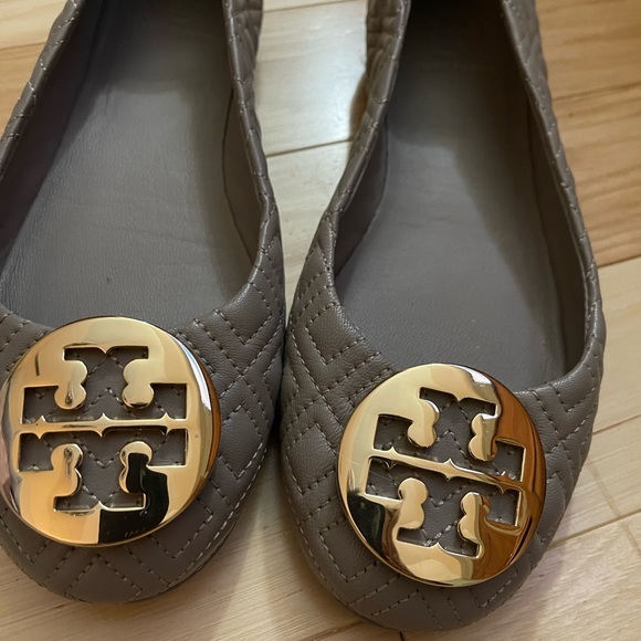 Tory Burch taupe Ballet Flats-Worn once - Picture 3 of 3